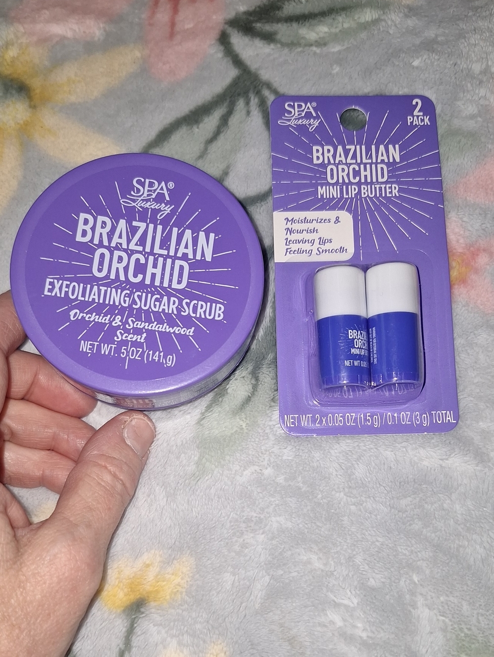 Brazilian Orchid Exfoliating Sugar Scrub - Purple